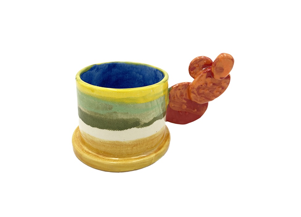 【Echo Park Pottery / エコパーク ポッテリー】Peter Shire / ピーター シャイアー CACTUS MUG マグカップ