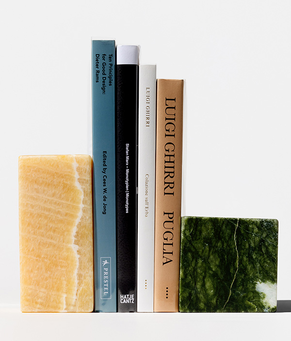 ORIGINAL STONE BOOKEND